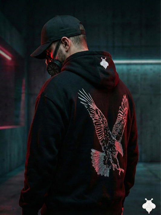 Blackout Eagle Hoodie