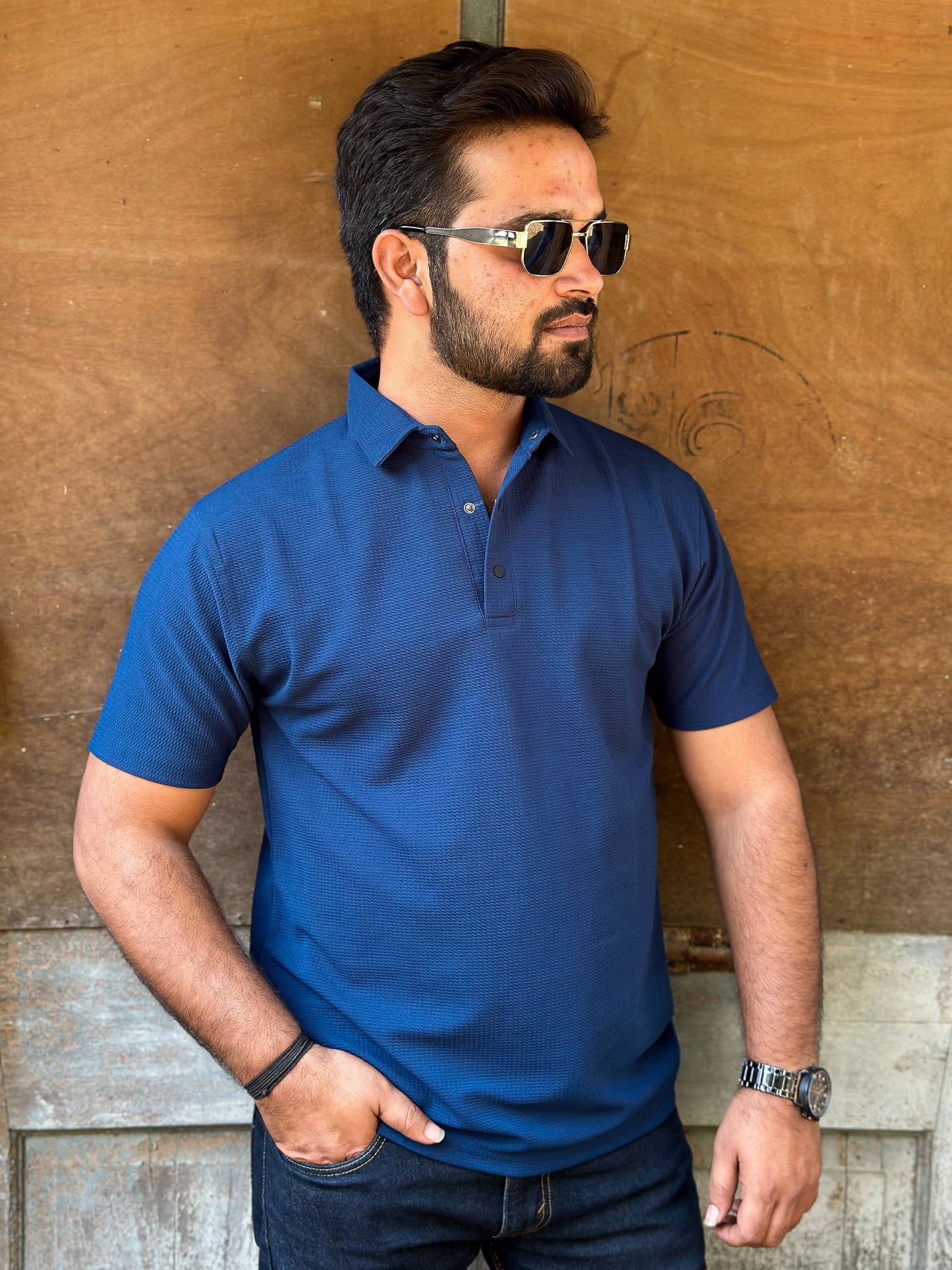 Beebad Textured Polo T-Shirt