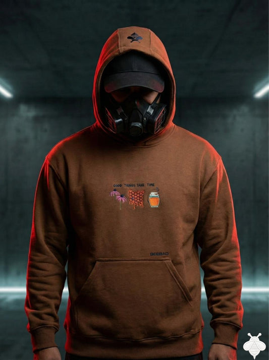 Honeyflow Brown Hoodie
