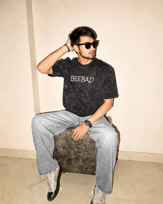 Acid Wash Oversized T-Shirt