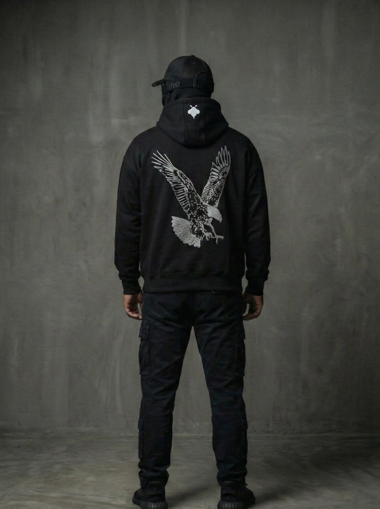 Blackout Eagle Hoodie
