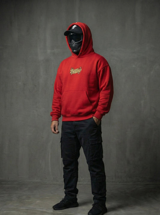 Red Thunder Bee Hoodie