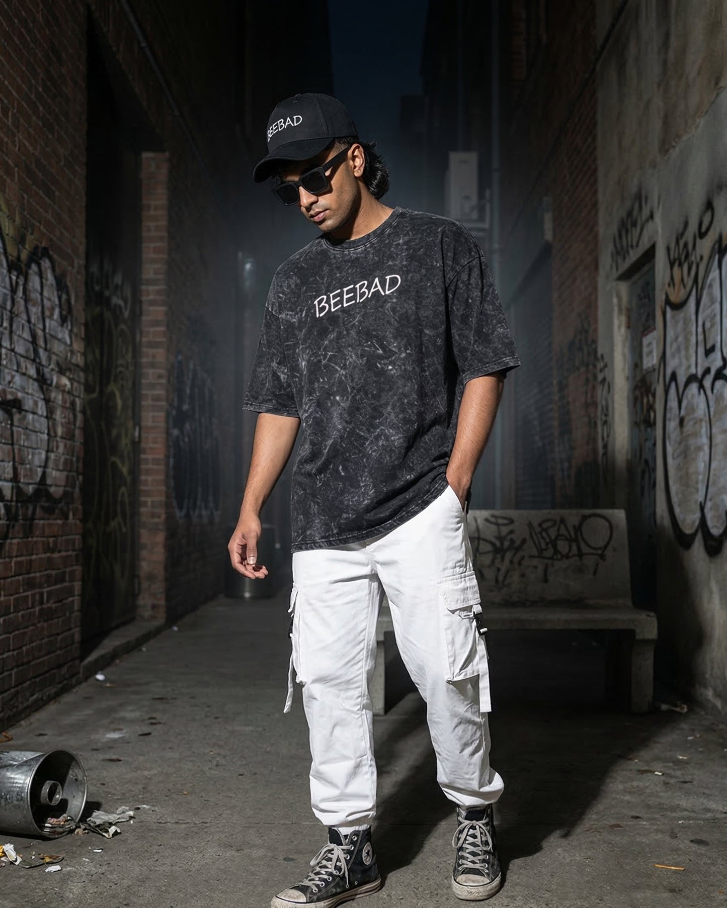 Acid Wash Oversized T-Shirt