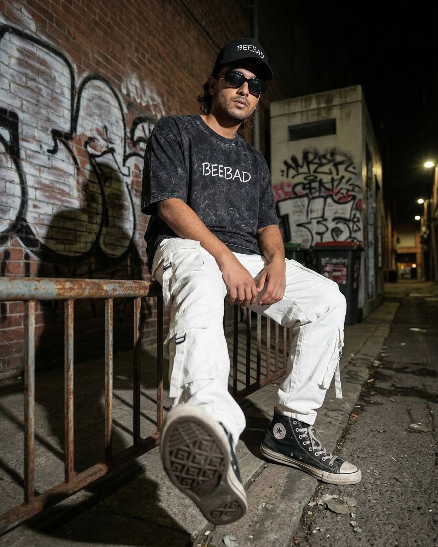 Acid Wash Oversized T-Shirt