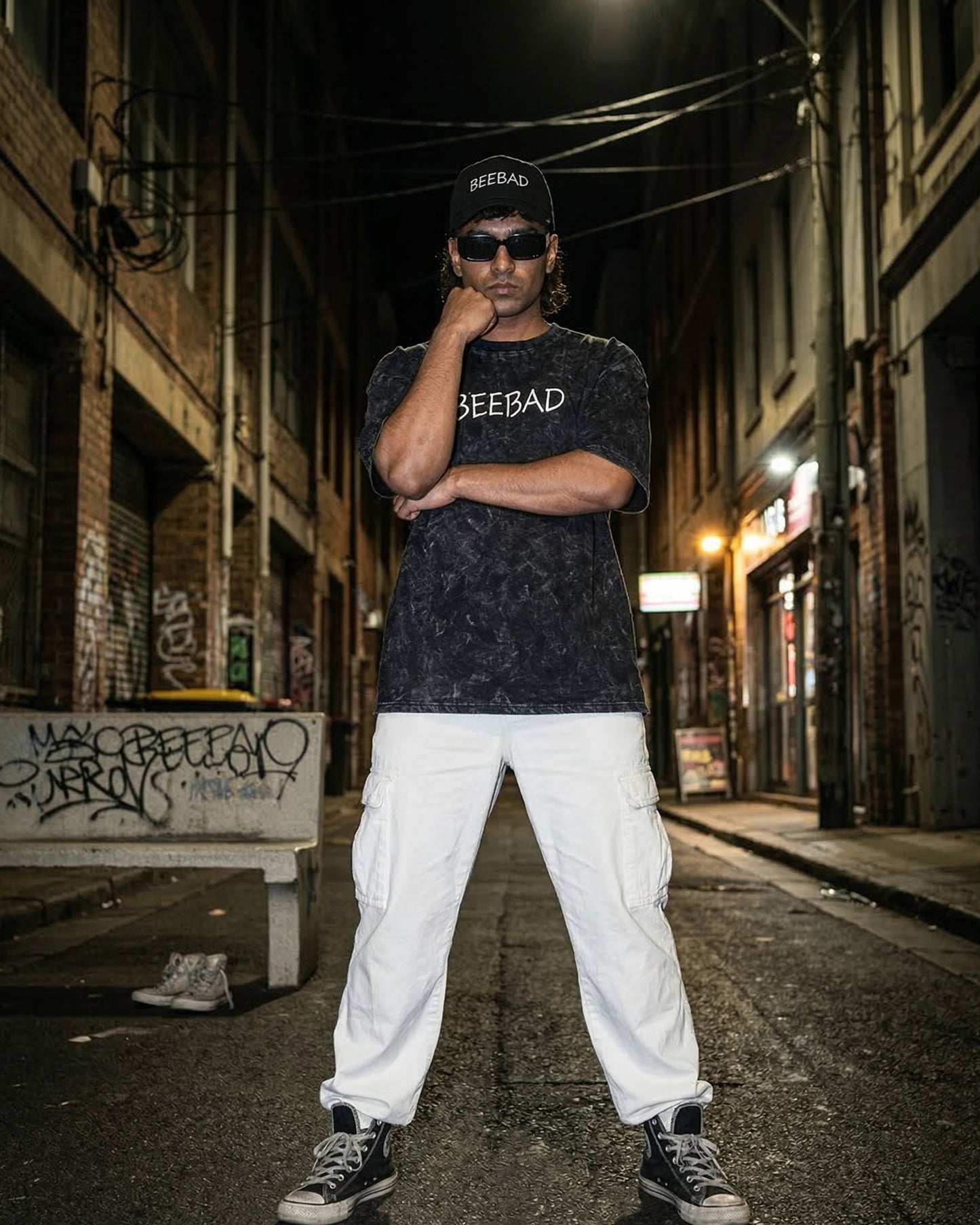 Acid Wash Oversized T-Shirt