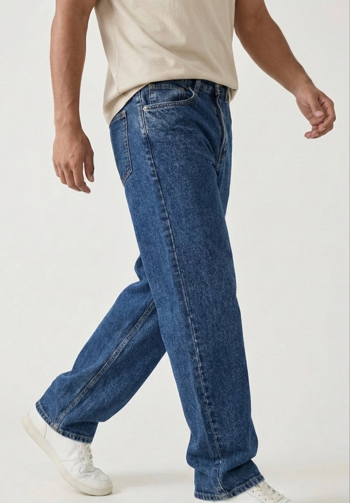 Core Blue Denim Loose Fit